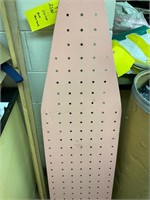 Vintage pink ironing board