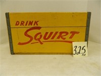 Drink Squirt Wood Soda Box