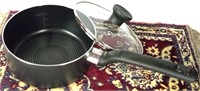New T-Fal 6 Cup Non-Stick Sauce Pan with Lid