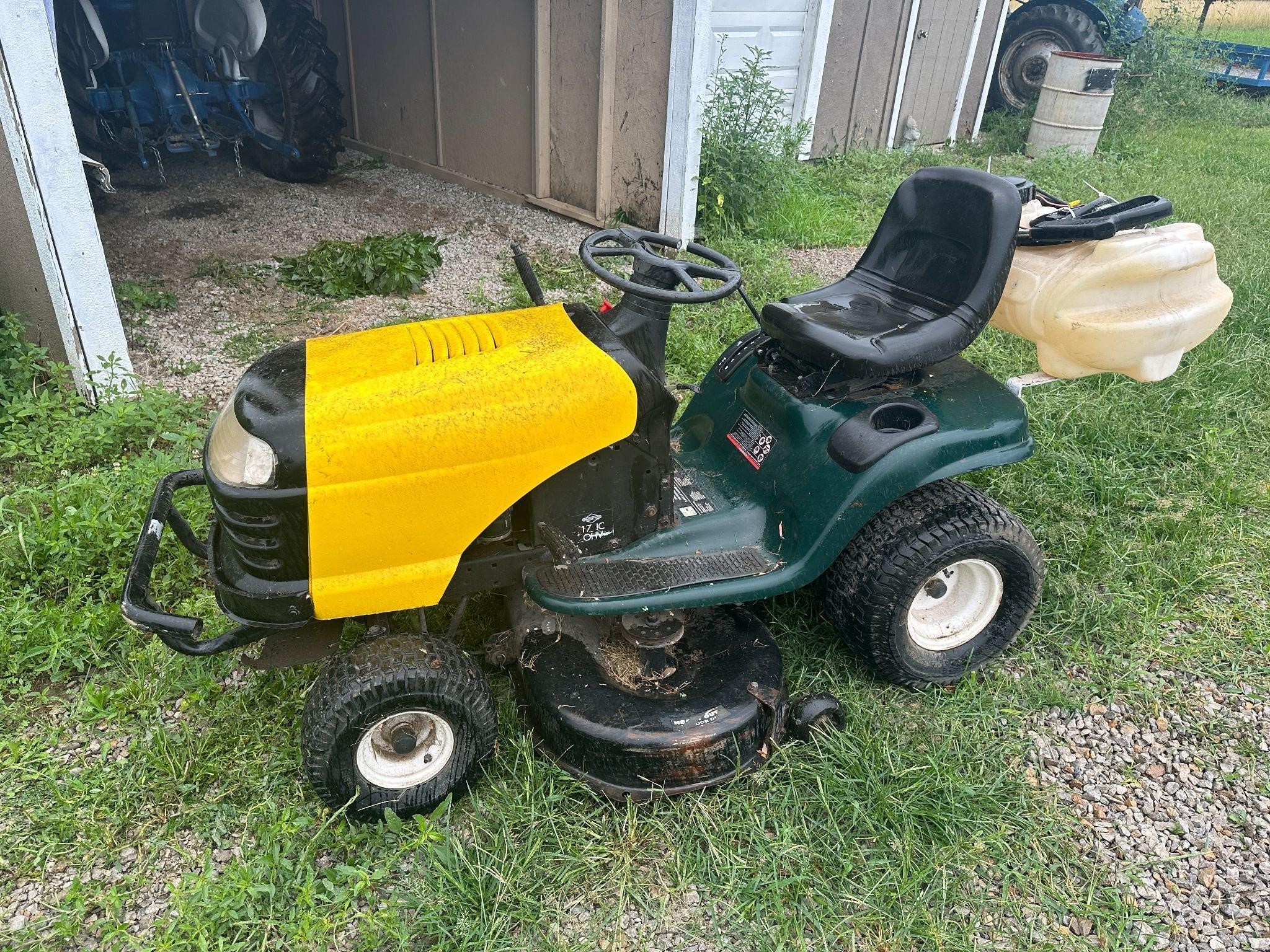 Craftsman 18HP Lawn Mower W/ Sprayer Tank