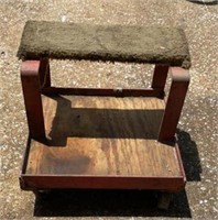 Roll Around Shop Stool