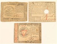 Lot of Colonial Currency