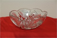 American Brilliant Cut Crystal Bowl