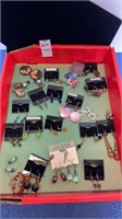 Earrings -variety - box lot