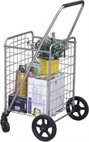 Wellmax WM99024S Grocery Utility Shopping Cart