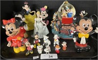 Mickey & Minnie Mouse & Princess Figures.