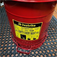 NEW- FIRE RATED OILY RAG BUCKET