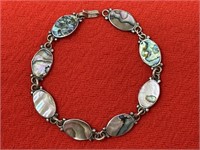 7.5in. 925 Sterling Silver Bracelet 9.88 Grams