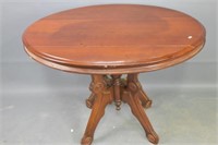 Oval Cherry Parlour Table
