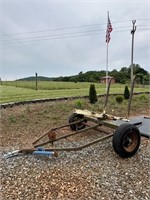 Round Bale Moving Trailer