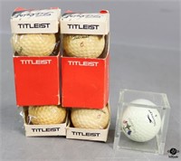 Vintage Titleist Golf Balls & Ryder Cup Golf Ball