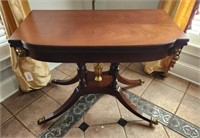 BAKER FURN CHARLESTON REPRO LION PULL MAHOGANY