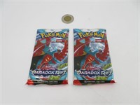 2 pack neufs cartes Pokémon