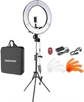 Neewer 18"/48cm LED Ring Light: 52W Dimmable LED R