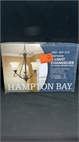 Hampton Bay 3-Light Oil Rubbed Bronze Chandelier