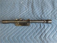Weaver 22 cal scope with mount