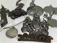 Nice Sterling Jewelry / Necklaces, Pins & More