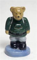 Camping Bear 1998 Wade Figurine H: 4.5"