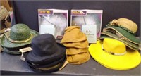 17 NEW HATS, DISCO BALL CLICK, 4 BOX NOTE CARDS
