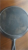 Griswold Cast Iron Skillet #11 -- Erie PA