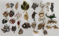 Collection of Assorted Brooches