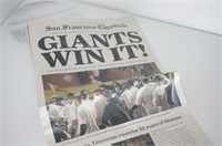 San Francisco Chronicle 2010 Giants World Series