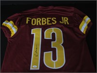 EMMANUEL FORBES JR SIGNED JERSEY JSA COA