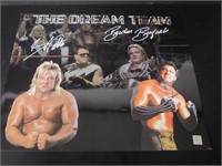 WWF THE DREAM TEAM SIGNED 16X20 PHOTO COA