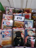 LOT PROMO TY BEANIE BEARS  IN PACKAGES