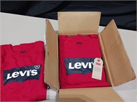 Boys levis t- shirt size