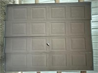 7’ x 9’ Insulated Brown Garage Door