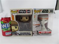 2 Funko Pop Star Wars