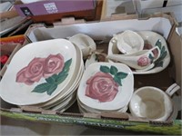 COLL OF VINTAGE CHINA (RED WING POTTERY)