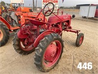 Farmall Cub Tractor S/N 13642