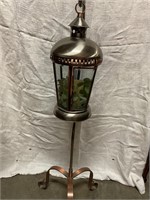 35” decorative candle holder with stand