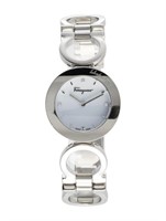 Salvatore Ferragamo Gancino 27mm Silver Dial Watch