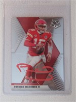 PATRICK MAHOMES SIGNED SPORTS CARD WITH COA