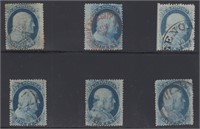 US Stamps #24 Used X 6 CV $245