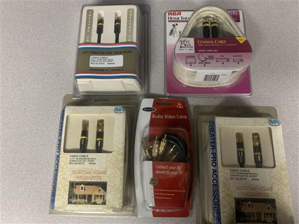 Video Cable Lot