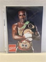 EVANDER HOLYFIELD Autographed Photo 8.5x11