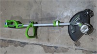 Earthwise battery string trimmer, no battery