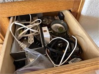 JUNK DRAWER MOSTLY CORDS & PENS