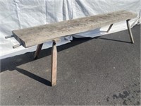 Butcher Block Table/Bench