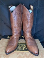 Like New Dan Post Men's Size 9 EE Cowboy Boots
