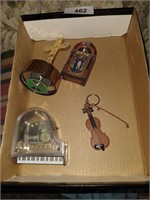 (2) Music Boxes & Battery Operated Music