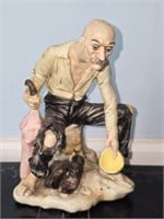 Italian Made Ceramic Man Figurine