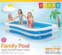 Intex Swim Center Family Inflatable Pool, 103" X
