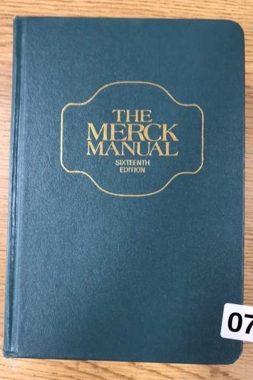 The Merck Manual Sixteenth Edition