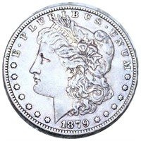 1879 Morgan Silver Dollar ABOUT UNCIRCULATED
