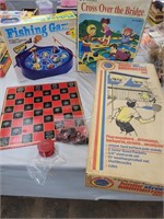 Assorted Vintage Games and Toys